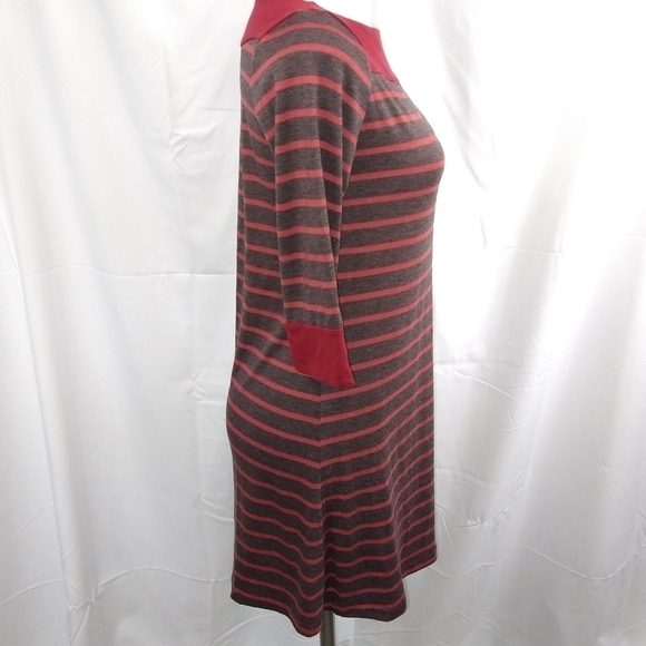 Gilli Modcloth Fit & Flair Boatneck Dress Sz Small - Picture 4 of 7